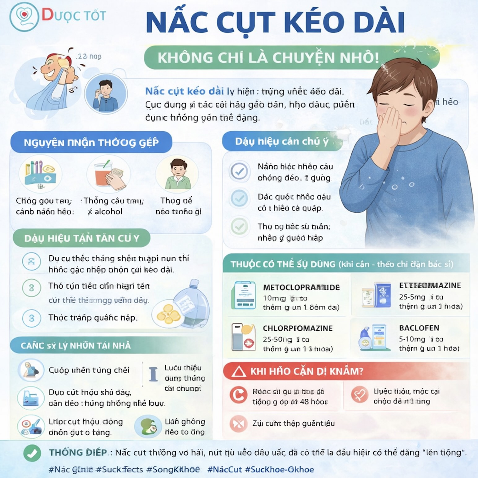 NẤC CỤT KÉO DÀI – KHÔNG CHỈ LÀ CHUYỆN NHỎ