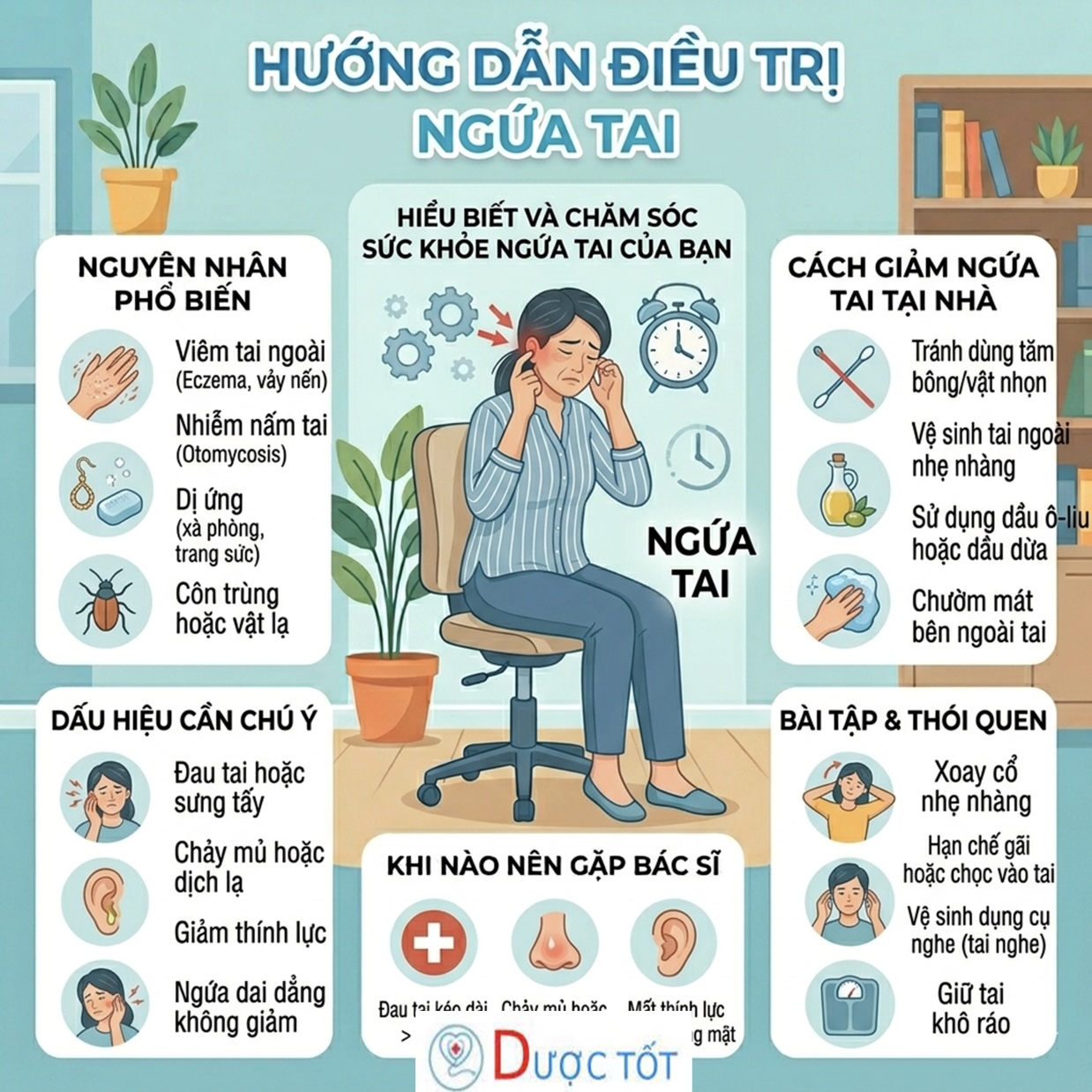 NGỨA TAI – NHỎ NHƯNG GÂY KHÓ CHỊU