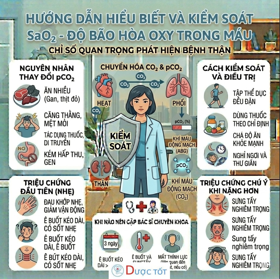 pCO₂ – CHỈ SỐ ĐÁNH GIÁ KHẢ NĂNG THẢI CO₂ CỦA PHỔI