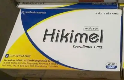 Thuốc Hikimel 1mg trị và phòng loại ghép ở bệnh nhân nhận ghép gan, thận, tim