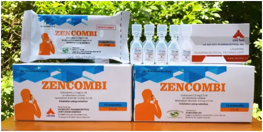 ZENCOMBI Sofosbuvir 2.25 mg/ml của CPC Pharma.