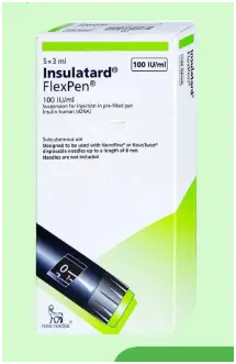 Bút tiêm Insulatard Flexpen 100IU/ml