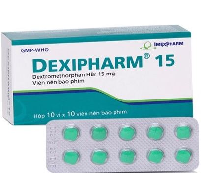 Thuốc DEXIPHARM®15 VB điều trị triệu các chứng ho