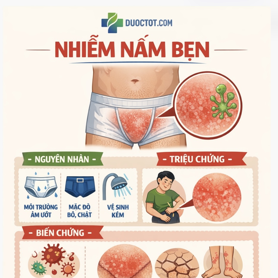 NHIỄM NẤM DA BẸN