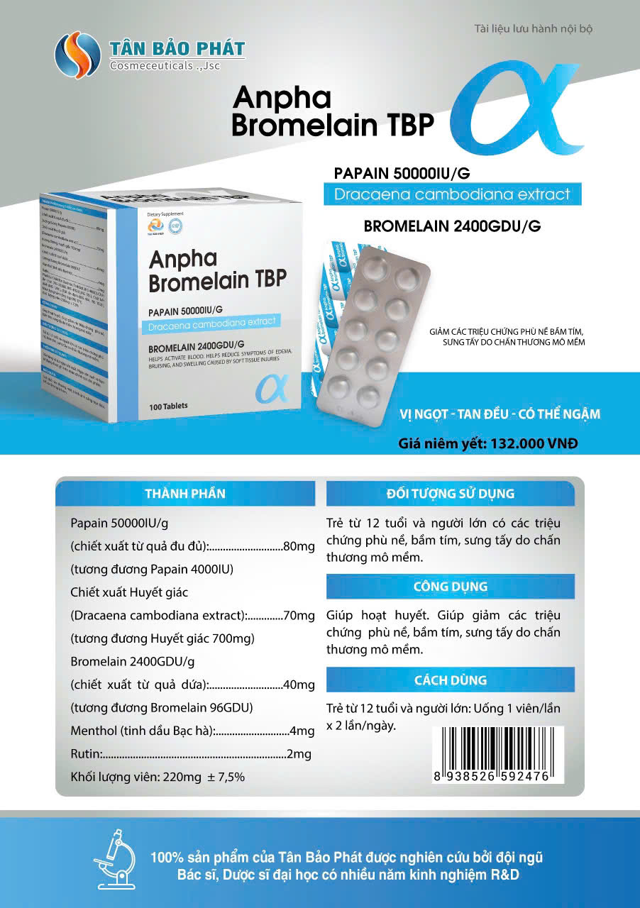 Anpha Bromelain TBP