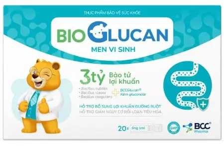 Thực phẩm bảo vệ sức khỏe BIOGLUCAN hỗ trợ giảm nguy cơ rối loạn tiêu hóa