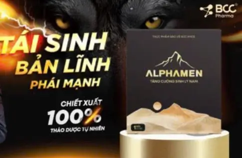 Thực phẩm bảo vệ sức khỏe ALPHAMEN cải thiện sinh lý lâu dài 