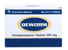 Deworm 250mg 1 vỉ x 04 viên – Thuốc trị giun sán