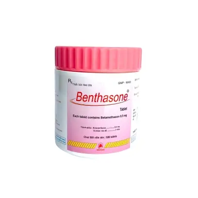 Thuốc kháng viêm Benthasone 0.5mg (Dược Đồng Nai) lọ 500 viên