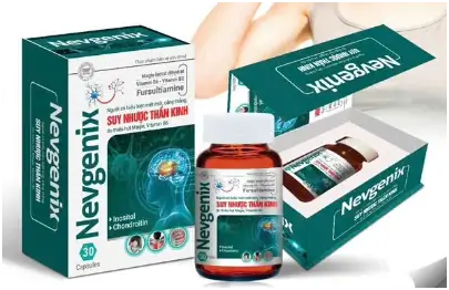 Nevgenix Người có biểu hiện mệt mỏi, căng thẳng, SUY NHƯỢC THẦN KINH do thiếu hụt Magiê, Vitamin B6 Fursultiamine