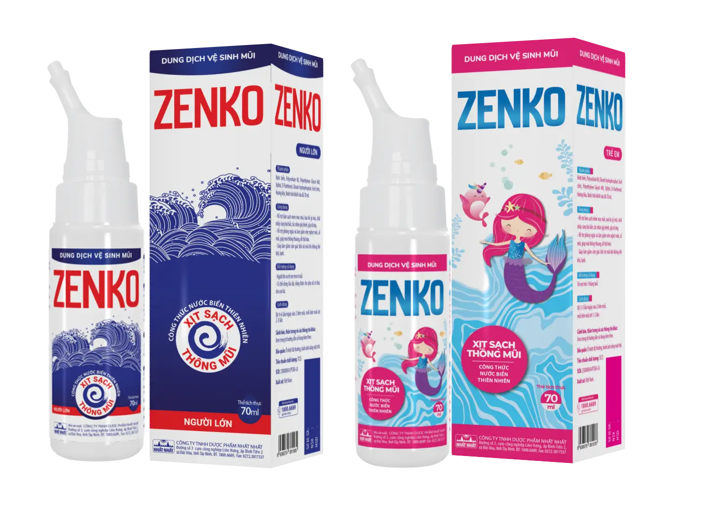 Dung dịch vệ sinh mũi Zenko