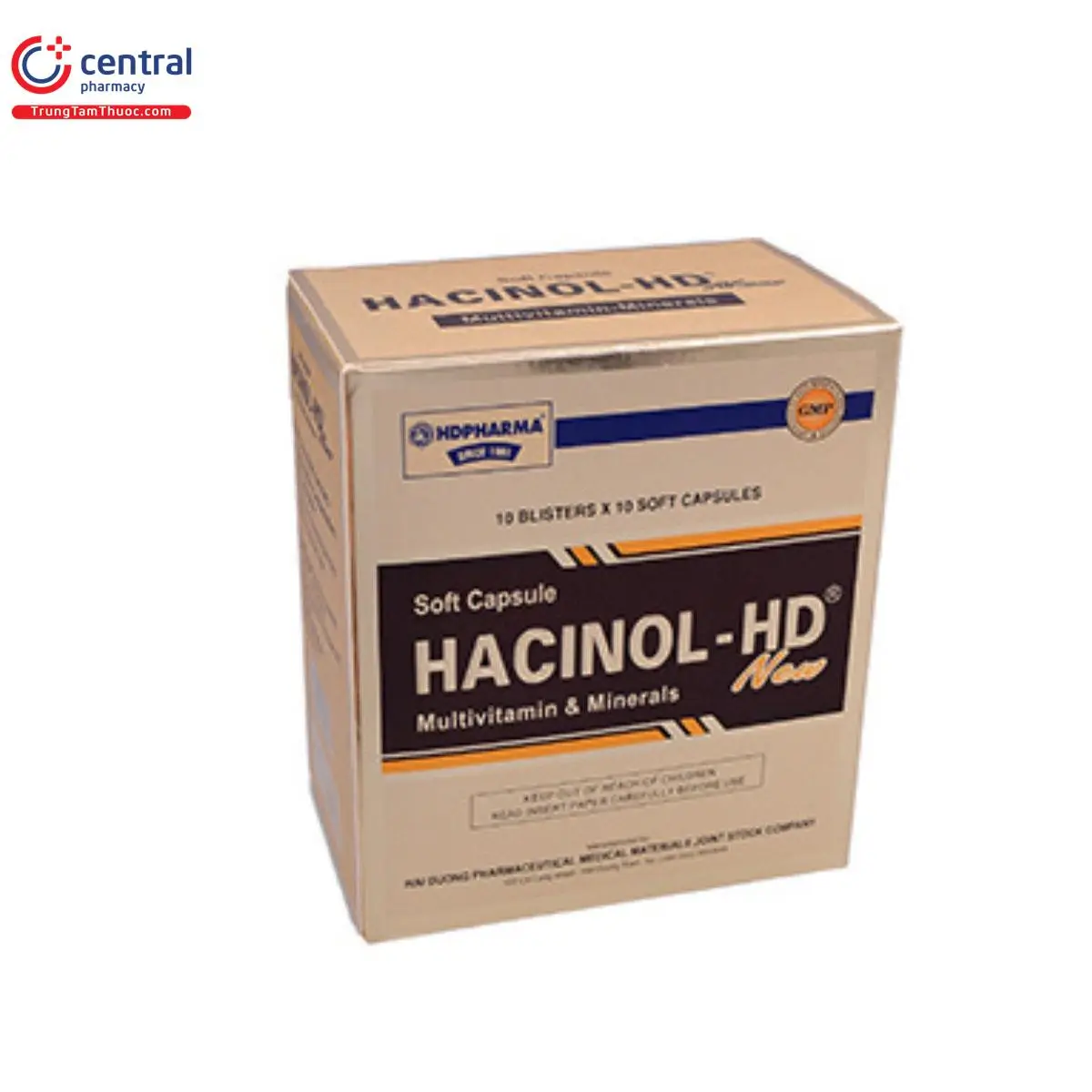 Hacinol-HD New bổ sung chất dinh dưỡng cho người suy nhược, thiếu máu, phụ nữ có thai và cho con bú,...
