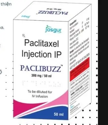 Paclibuzz – Tiêm Paclitaxel IP 300mg điều trị ung thư