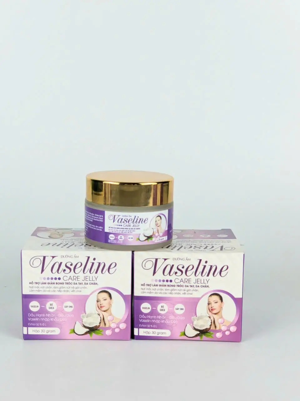 Kem Dưỡng Da Vaseline Care Jelly, Nguyên Liệu Đức, Hũ 30g