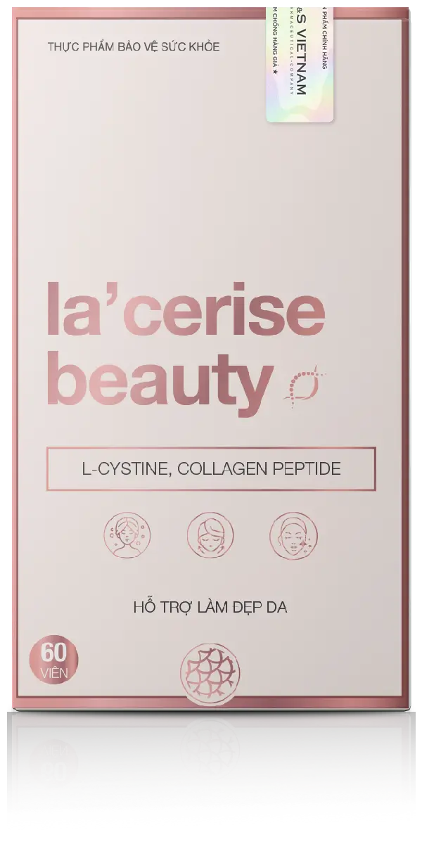 Viên uống đẹp da La’ Cerise Beauty