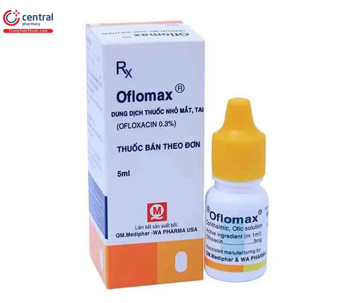 Thuốc Oflomax điều trị các tình trạng nhiễm khuẩn của mắt