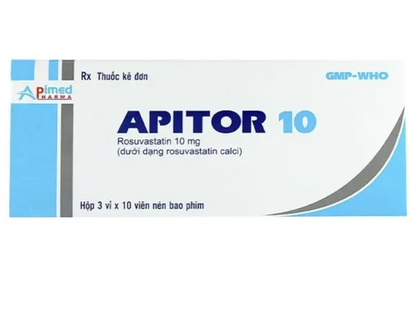 Thuốc Apitor điều trị rối loạn mỡ máu
