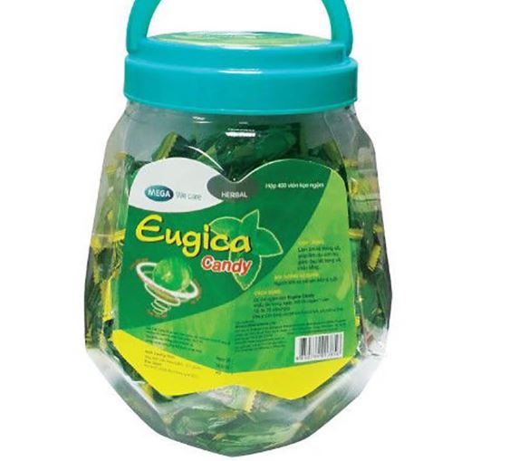 Eugica Candy hỗ trợ bổ phế làm ấm đường hô hấp