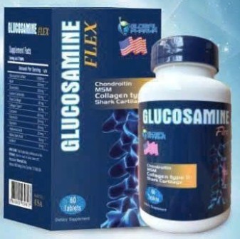 GLUCOSAMINE FLEX giúp nuôi dưỡng và tái tạo sụm khớp