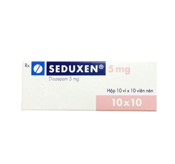 Seduxen 5 mg giảm các trạng thái lo âu