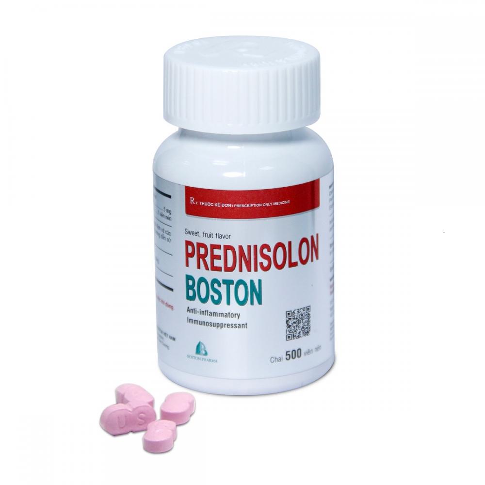 Prednisolon Boston giúp chống viêm mạnh