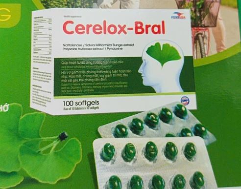 Hoạt huyết dưỡng não Cerelox-Bral giúp tăng cường lưu thông tuần hoàn não