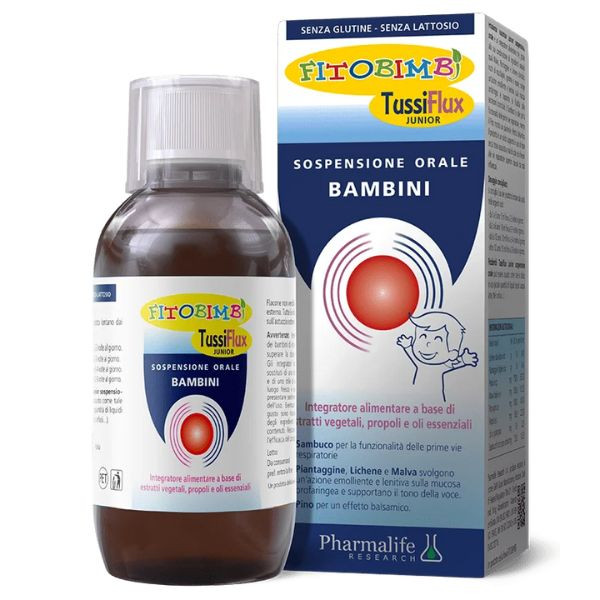 FITOBIMBI TUSSIFLUX JUNIOR - Hỗ trợ giảm ho cảm cho trẻ