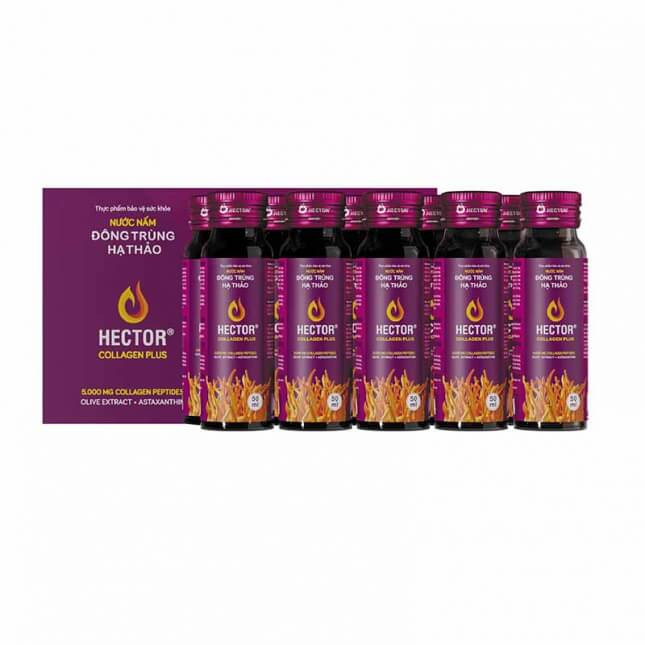 Nước đông trùng hạ thảo Hector Collagen Plus