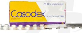 Thuốc ung thư tuyến tiền liệt Casodex 50mg 28 Viên