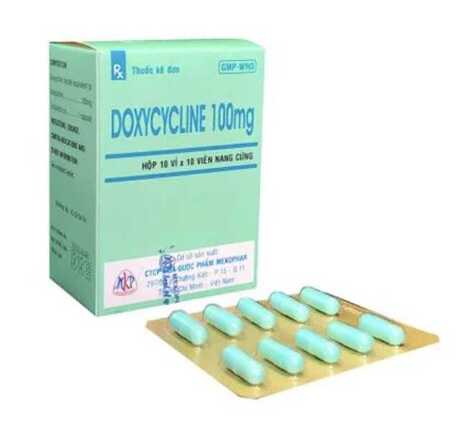 Doxyciclin 100Mg Mekophar (H/100V)