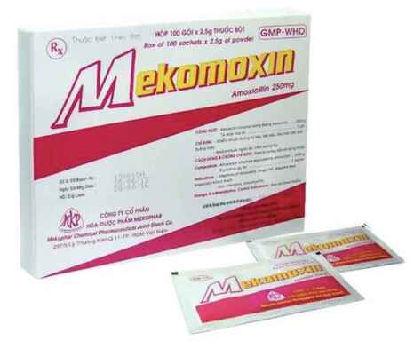 Mekomoxim Amoxicilin 250Mg Mekophar (H/100G/2,5G)
