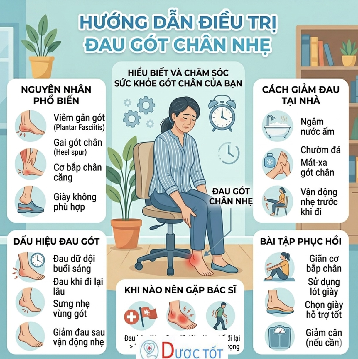 ĐAU GÓT CHÂN NHẸ – BƯỚC ĐI KHÓ CHỊU MỖI NGÀY