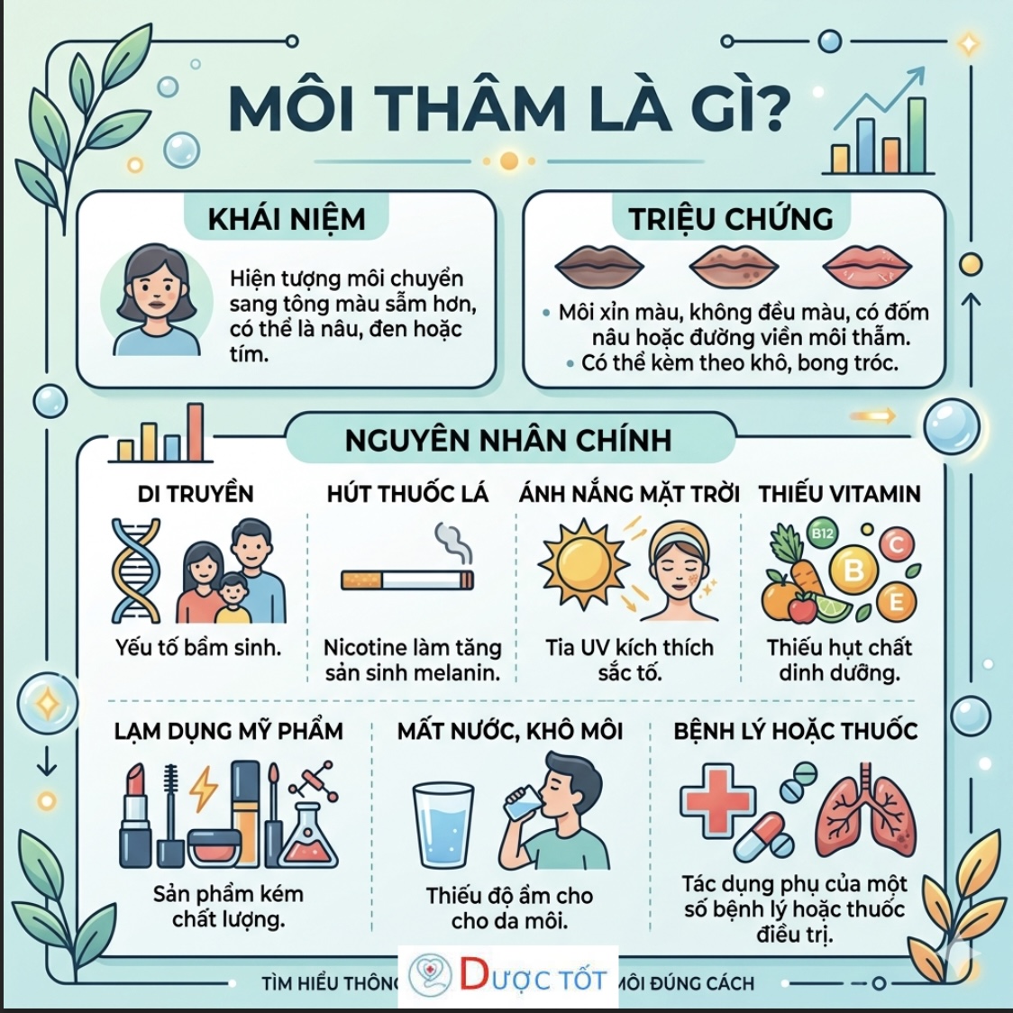 Môi thâm là gì?