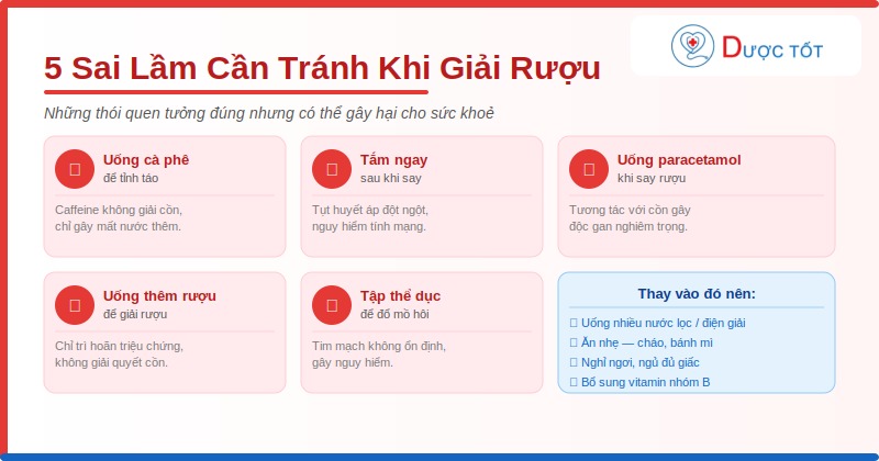 sai lam can tranh khi giai ruou