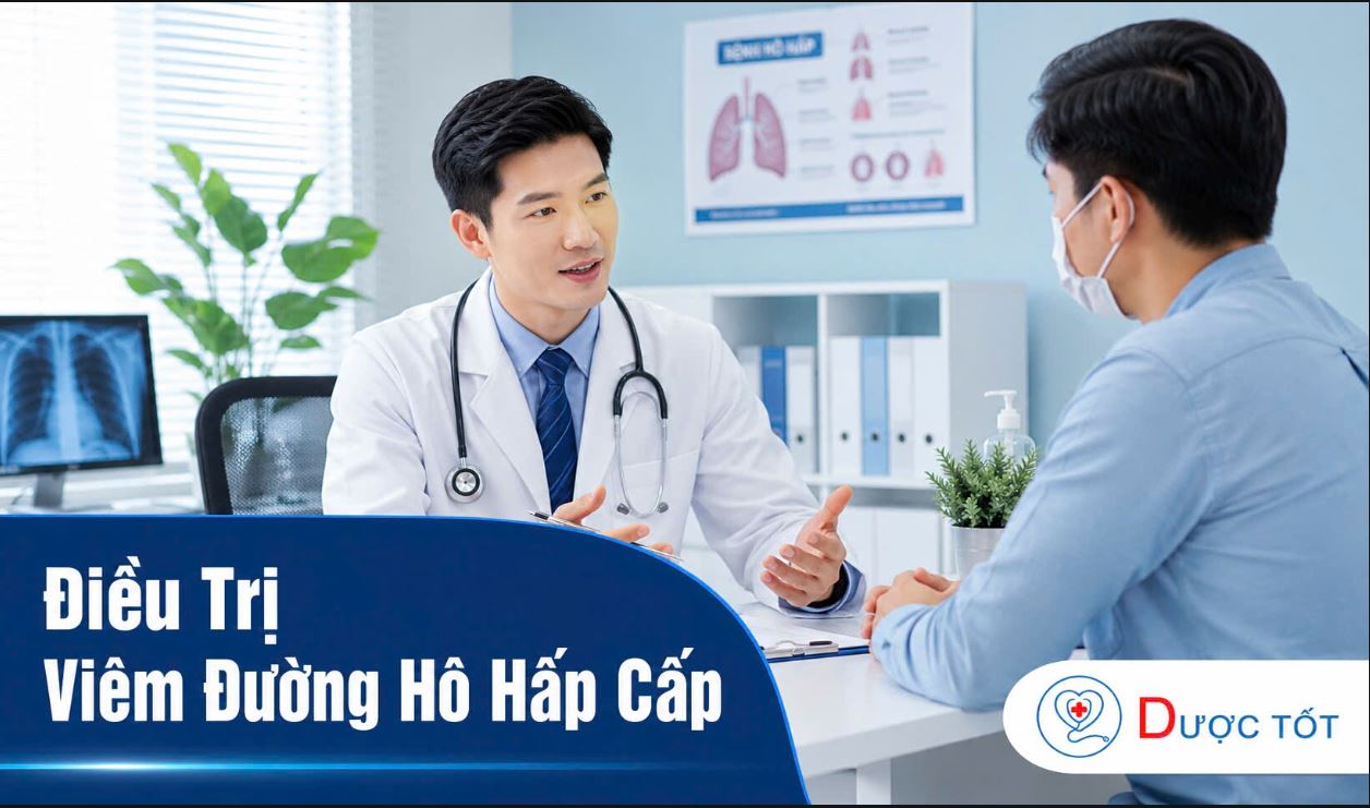 Điều trị viêm đường hô hấp cấp hiệu quả
