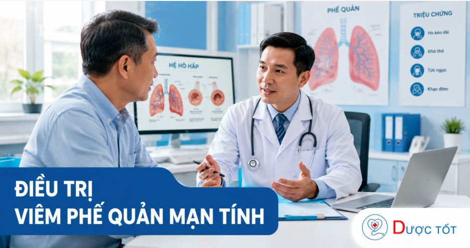 Điều trị viêm phế quản mạn tính hiệu quả đúng phác đồ