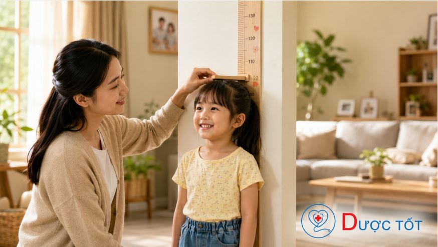 Trẻ chậm tăng cân thiếu chiều cao – Nguyên nhân và giải pháp