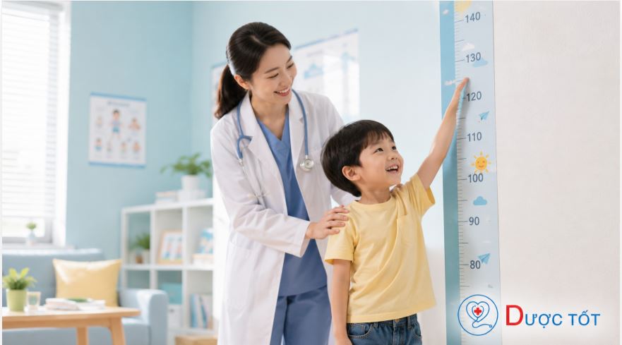 Trẻ chậm tăng cân thiếu chiều cao – Nguyên nhân và cách khắc phục
