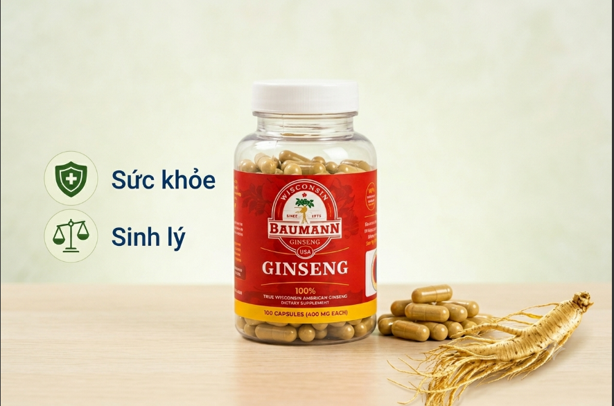 Tác dụng viên uống nhân sâm Baumman Tác dụng viên uống nhân sâm Baumman
