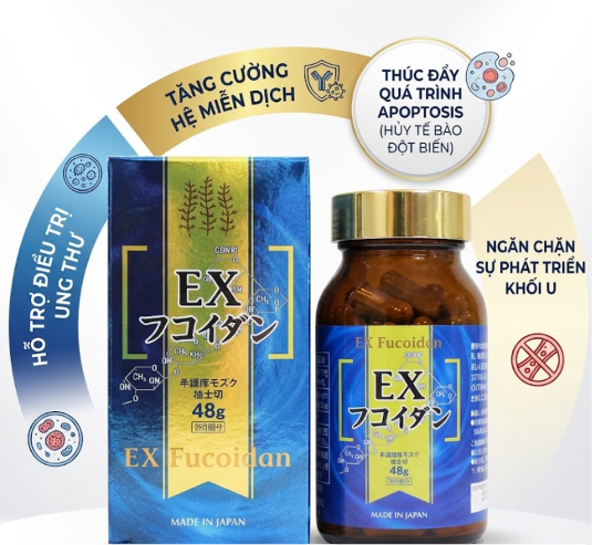 Công dụng Fucoidan EX 4800mg Công dụng Fucoidan EX 4800mg