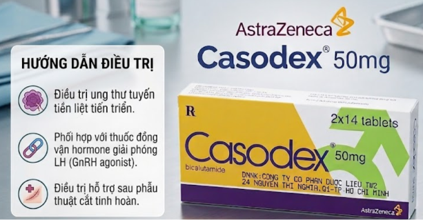 Công dụng Casodex 50mg Công dụng Casodex 50mg
