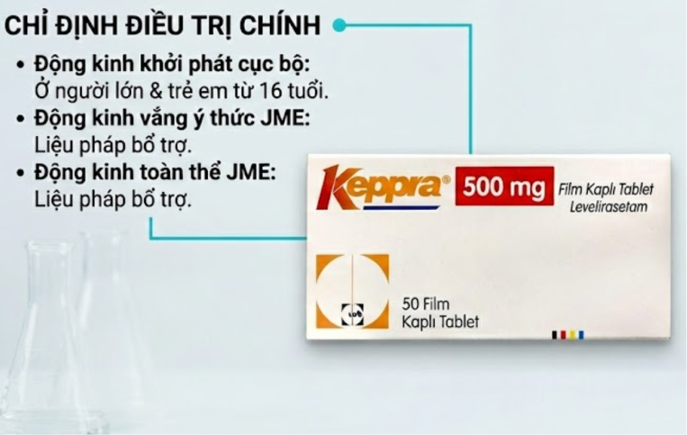 Công dụng Keppra 500mg Công dụng Keppra 500mg