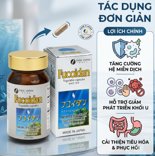 Thực phẩm bảo vệ sức khỏe FUCOIDAN Thực phẩm bảo vệ sức khỏe FUCOIDAN