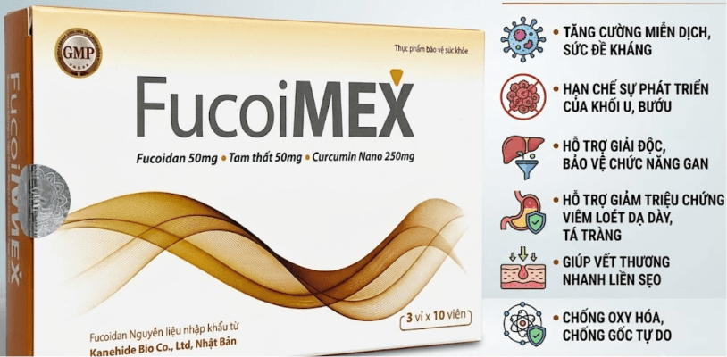 Công dụng Fucoimex Công dụng Fucoimex
