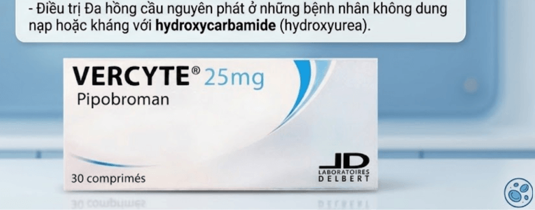 Công dụng Vercyte 25mg Công dụng Vercyte 25mg