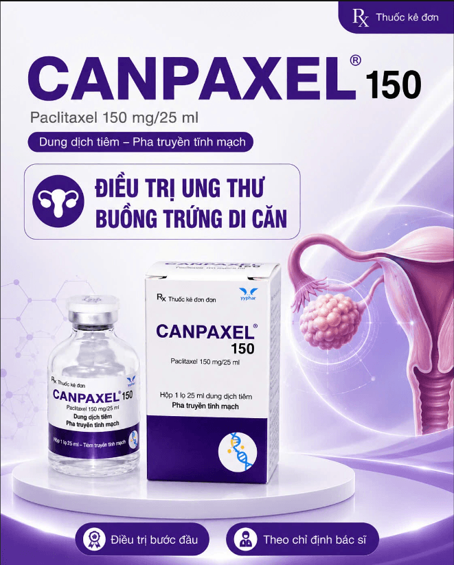 công dụng canpaxel 150mg