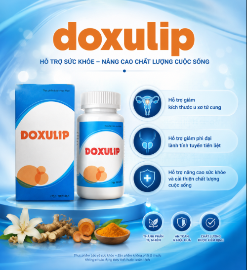 Hình minh hoạ công dụng của thuốc Doxulip