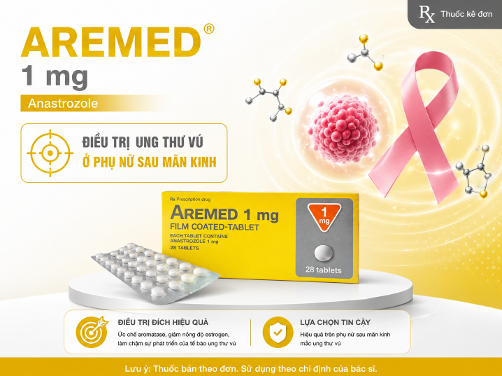 công dụng Aremed 1mg