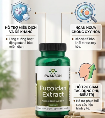 Công dụng Fucoidan Extract