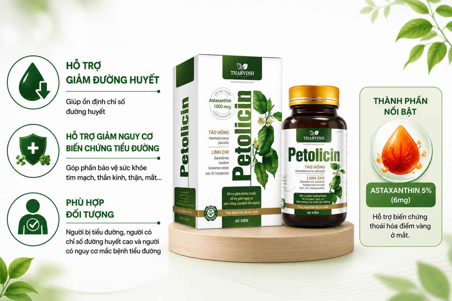 Công dụng của Petolicin